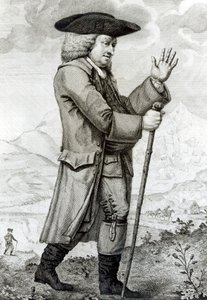 Il dottor Johnson nel suo abito da viaggio, 1786